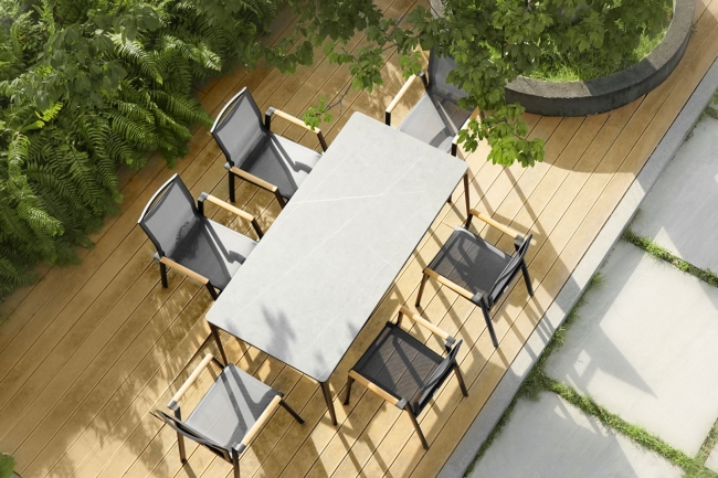  Aspen/T-180x90xh.75cm Table Anthracite 