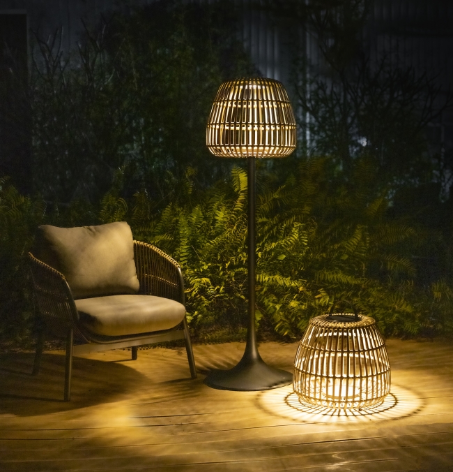  Mona Floor Lamp 50x50x170cm Natural 