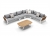  Wing/C5 Corner Lounge Set (204970) 