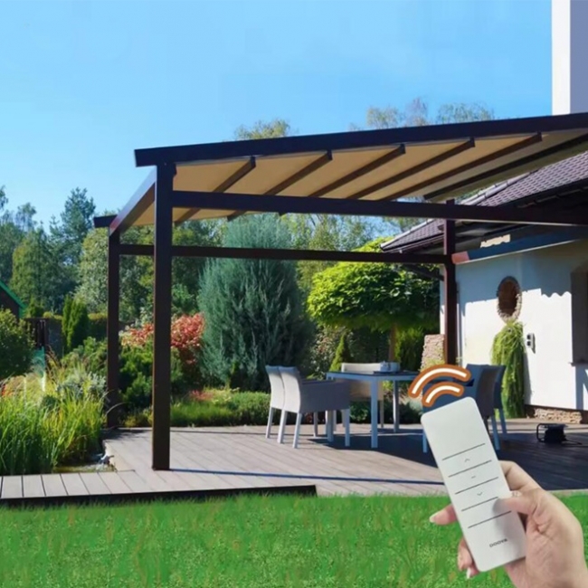  Pergola/SA 6x4m Alu. with Motor 