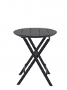  Helen/T-R60cm* Folding Table Black 