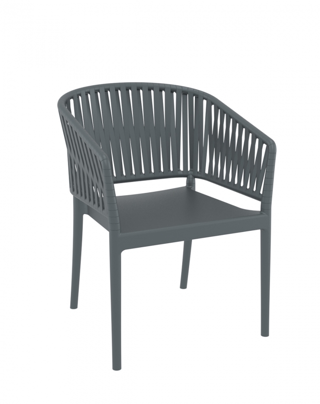  Portofino/P* Armchair Dark Grey 