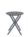  Helen/T-R60cm* Folding Table Dark Grey 
