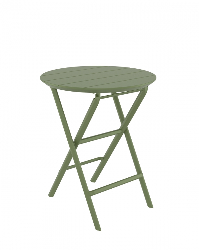  Helen/T-R60cm* Folding Table Olive Green 