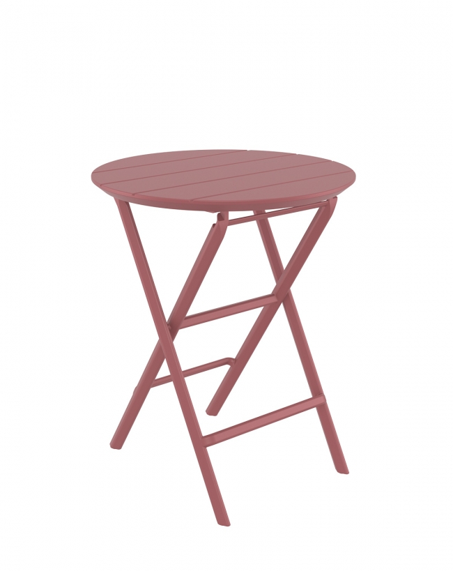  Helen/T-R60cm* Folding Table Marsala 