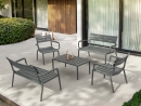  Paris/P-L* Lounge Armchair Dark Grey 
