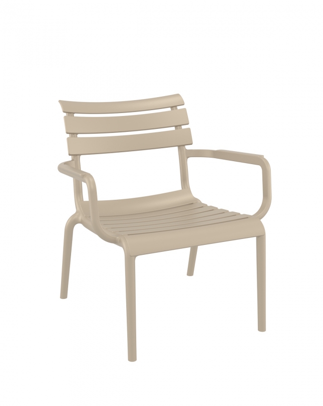  Paris/P-L* Lounge Armchair Taupe 