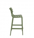  Helen/S-75* Barstool Olive Green 