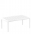  Paris/T-90x50xY.40cm* Table White 