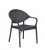  Mona/PL* Resin Armchair Anthracite 