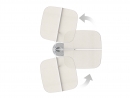  Tekno/R Umbrella White (90040001-90040602) 