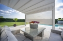  Pergola Vega-6x4m* Alu. with Motor & LED Lights 