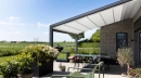  Pergola Vega-6x4m* Alu. with Motor & LED Lights 