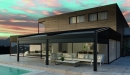  Pergola Vega-6x4m* Alu. with Motor & LED Lights 