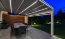  Pergola Vega-6x4m* Alu. with Motor & LED Lights 