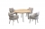  Aio/D5 Taupe* Dining Set (205590) 