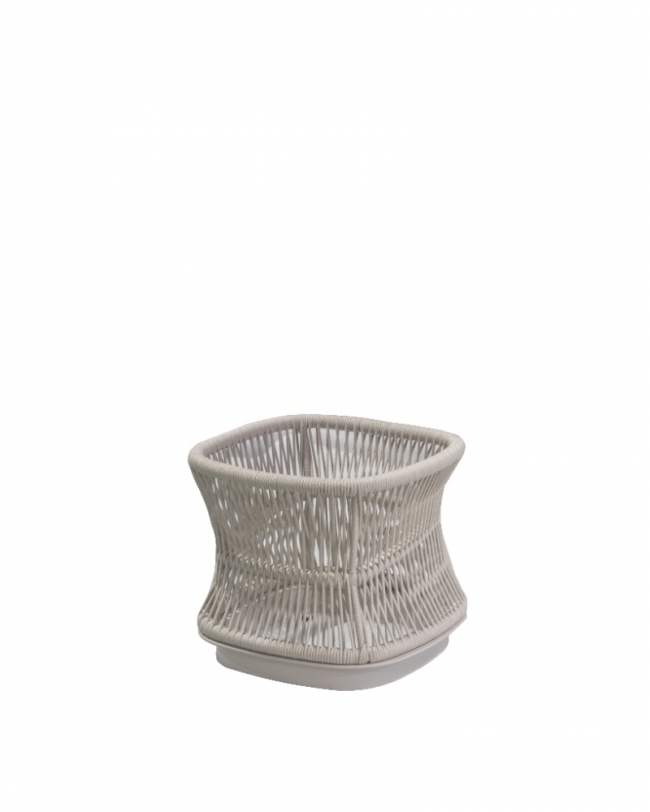  Aio/B-45cm* Flower Basket Taupe (205593) 