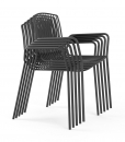  Paggio/P* Armchair Black 