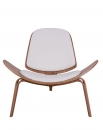  Superior/Natural* Lounge Armchair White 