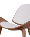  Superior/Natural* Lounge Armchair White 