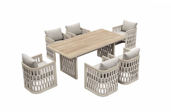 Riva-2.0/D7 Dining Set Alu (2064440) 