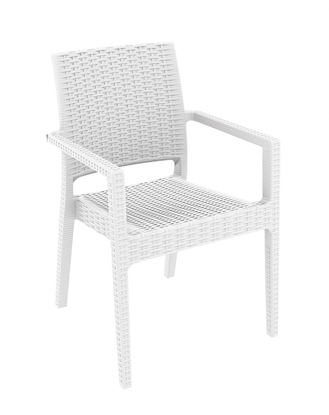  Ibiza/P White* Armchair 