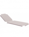  Sun-Lounger Cover Textilene Double Colored white-Brown* 