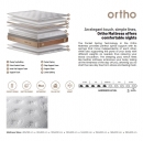  Ortho 180x200cm*, Mattress 33cm 